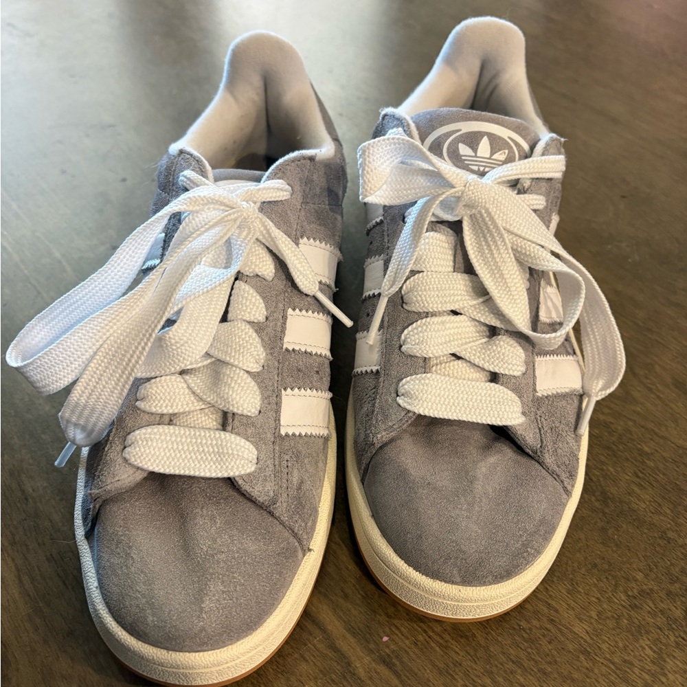 Adidas Campus ‘00s Athletic Shoe- Gray/Cloud White